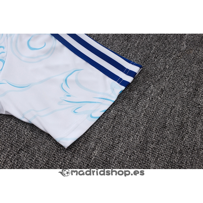 Chandal del Argentina Manga Corta 26-27 Blanco - Pantalon Corto